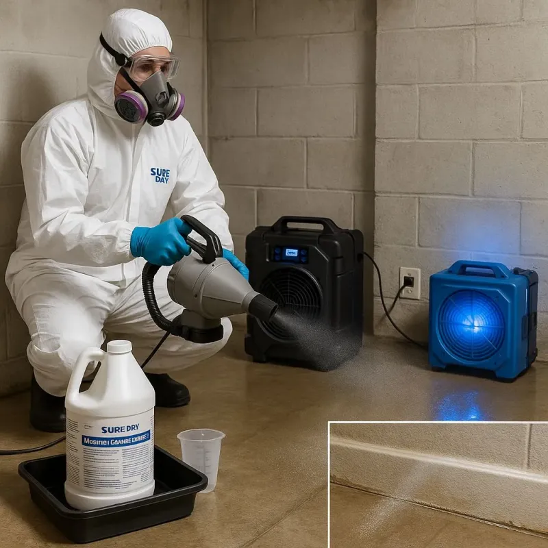 Sanitization and Odor Removal process in Robbins, NC
