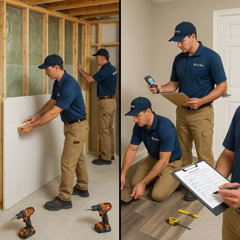 Repairs and Reconstruction process in Robbins, NC