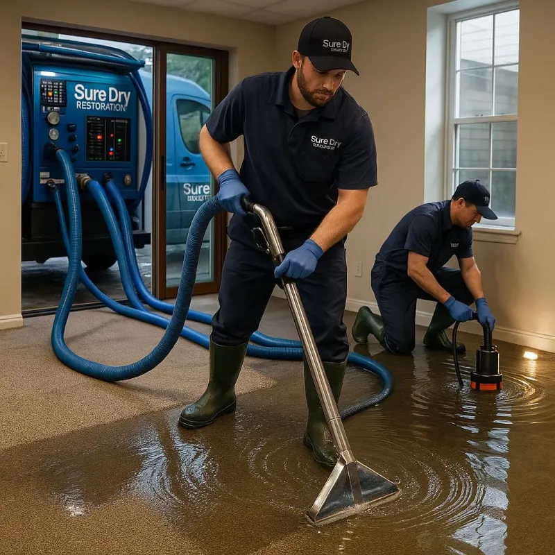 Water Extraction and Removal process in Robbins, NC